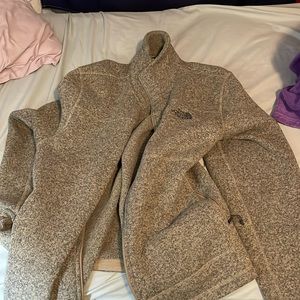 North face full zip jacket